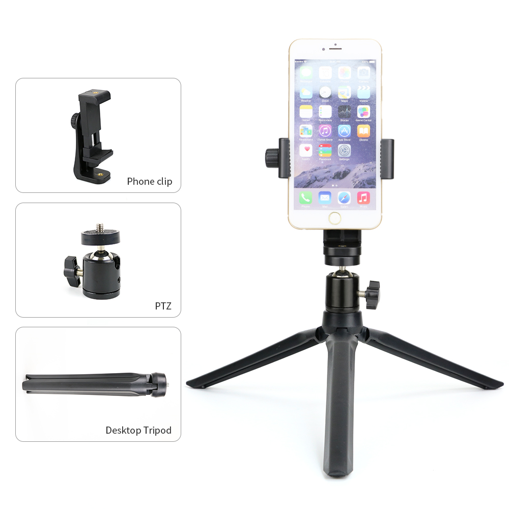 Selfie Ringlight Photography 16cm LED Rim Of RingLamp With Mobile Holder Stand Round Ring Light Tripod For Phone Smartphone Live: Mobile phone holder