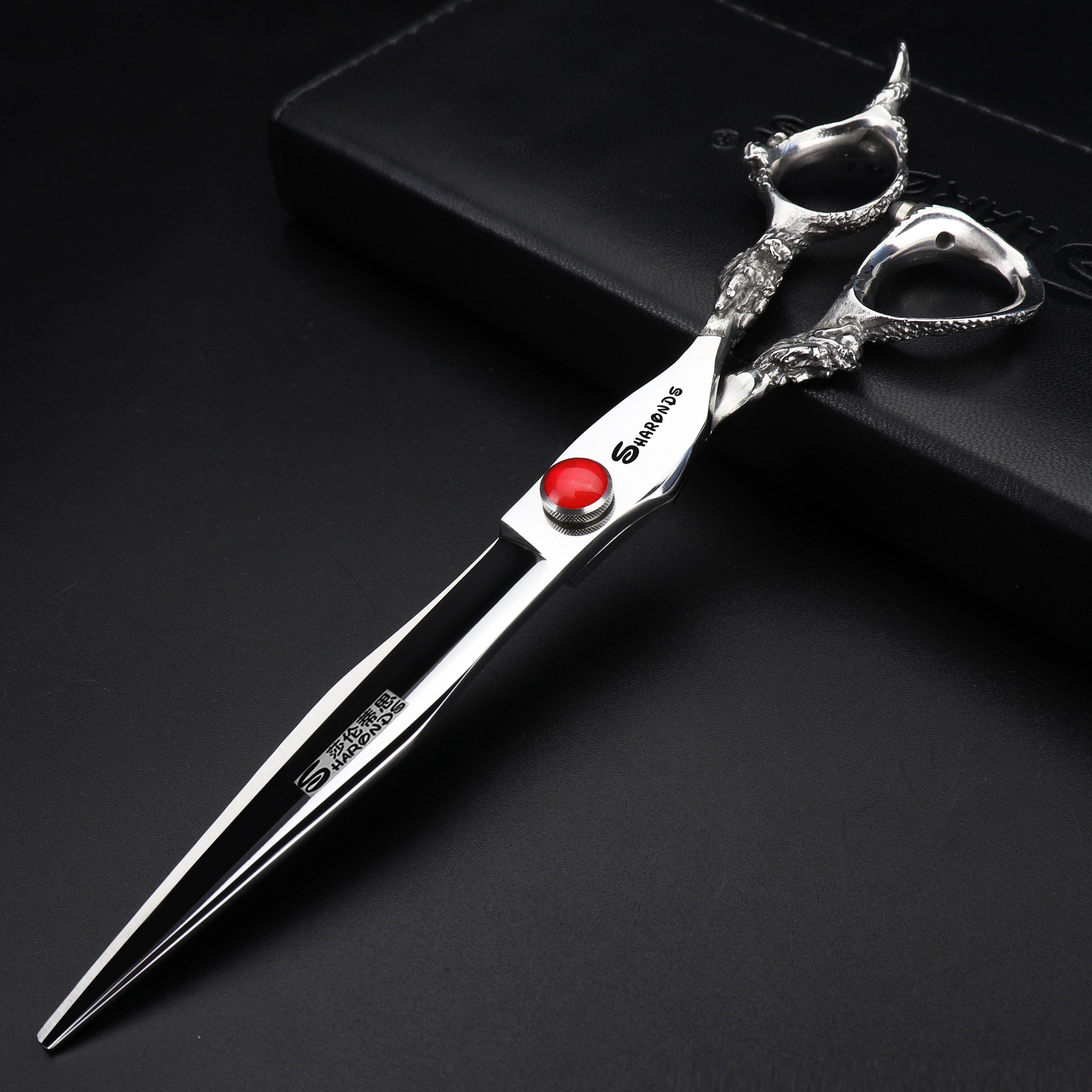 6/7/7.5/8/9 Inch Hairdressing Scissors, Dragon Handle Barber Specificlied Shears, Hair Cutting Tools