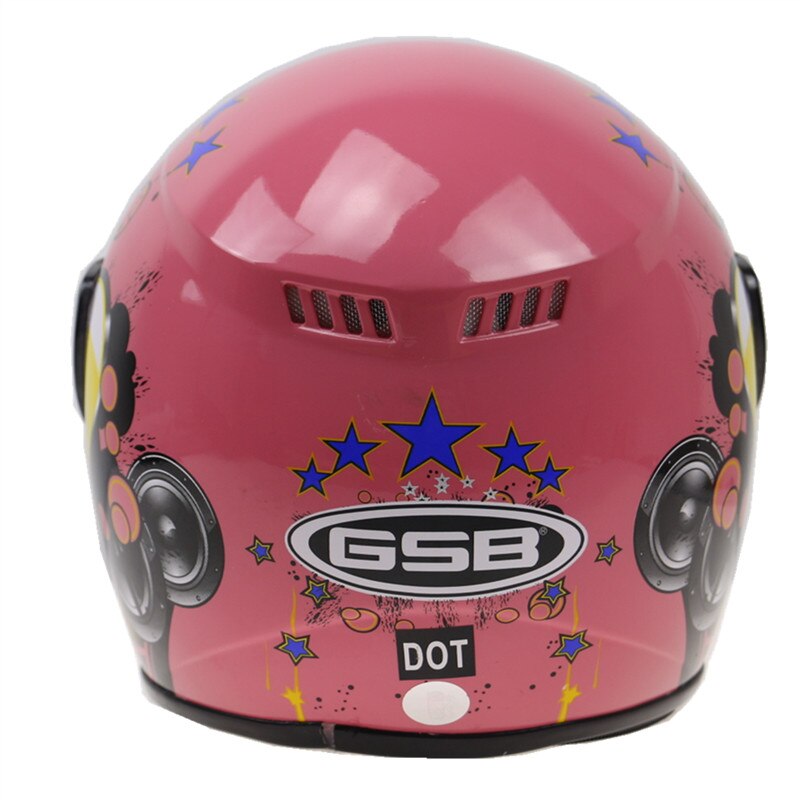 Children Motorcycle Helmet Safety Kids Full face motorbike helmet E-bike helmet with Neck cover Winter helmet For boy and girls