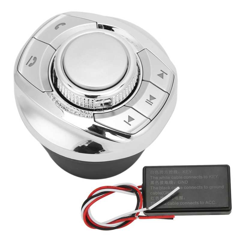 Steering Wheel Remote Control Smooth Steering Wheel Control Button Wireless for Car
