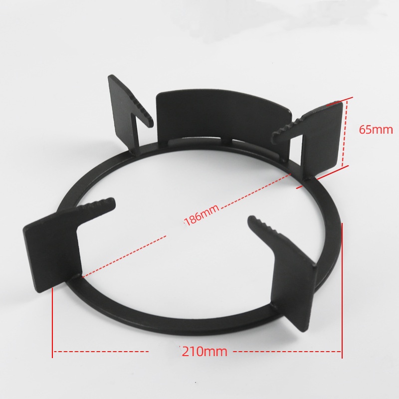 Soporte de hierro fundido para ollas y sartenes, estante para quemador, estufa de Gas, herramientas de cocina, accesorios de utensilios de cocina, protector de estufa