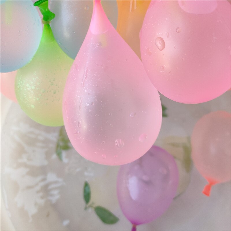 111 Stks/zak Water Ballonnen Bos Gevuld Met Water Ballonnen Latex Ballon Speelgoed Ballonnen Snelle Injectie Zomer Spel Speelgoed