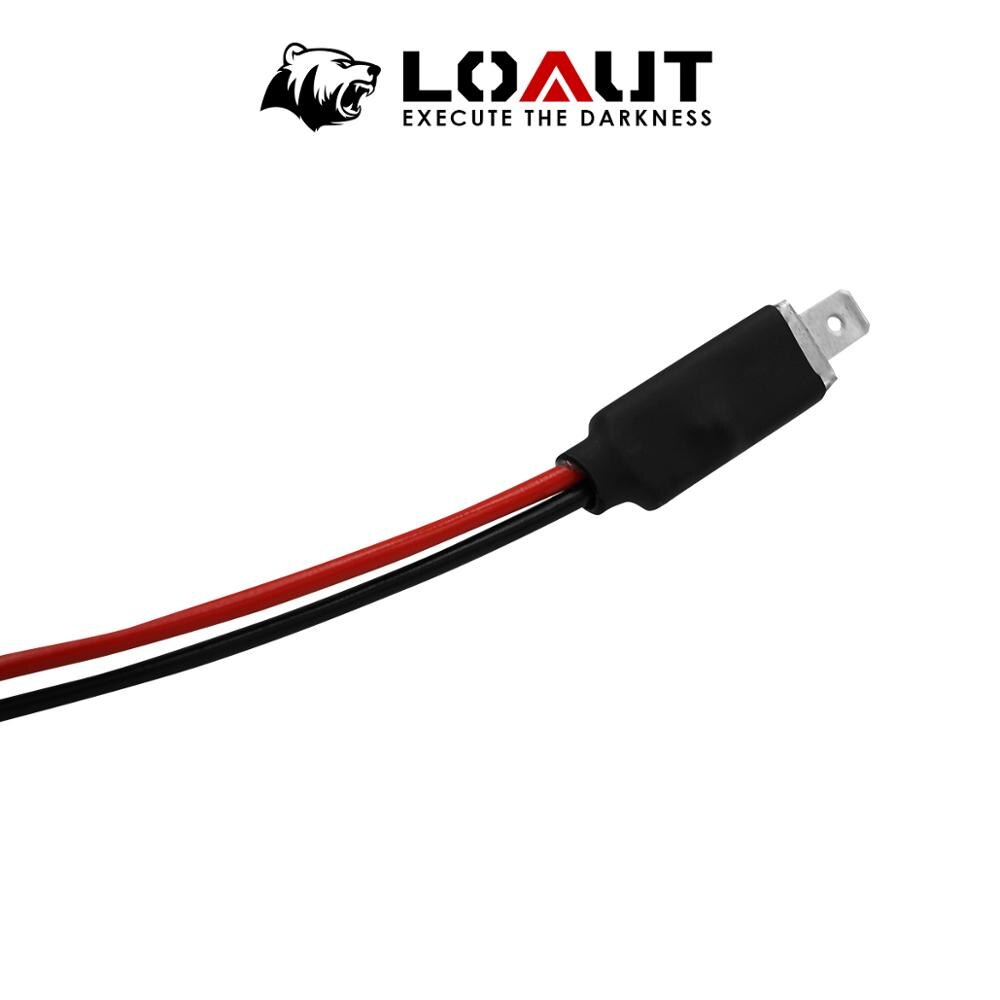 2 Pieces HID LED H1 Wire Replacement power cable Conversion Harness Wire Plugs Electricity Power Cables Adapter H1