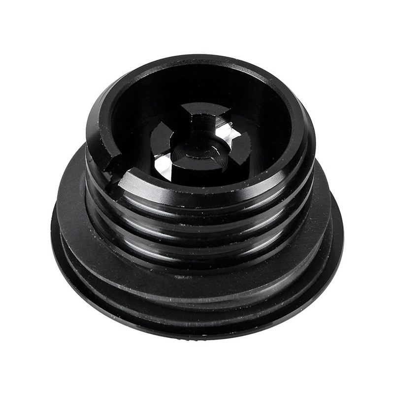 Flush Pop-Up Reservoir Gas Cap Vented Fuel Tank Screw For Harley-Davidson Black