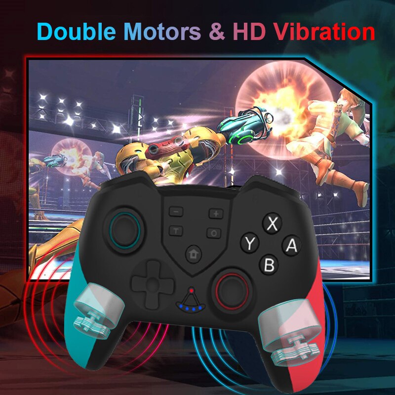Draadloze Joystick Voor Ns Schakelaar Pro Controller Switch Remote Gamepad Regemoudal Wireless Gamepad Controller Voor Ns-Schakelaar Spel