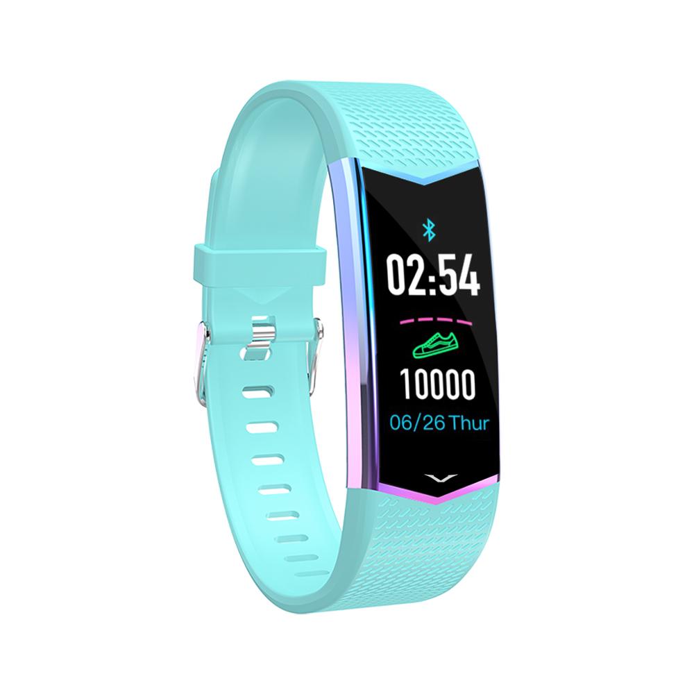 TONGYDA Smart Band Fitness Tracker Pedometer Cardio Bracelet Blood Pressure Heart Rate Fitness Bracelet Sport Smart Wristband: blue