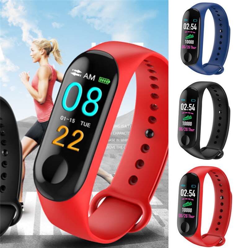 Stocking Waterproof Smart Watch Wristbands Tracker Fitness Sport Activity Fit bit iOS & Android