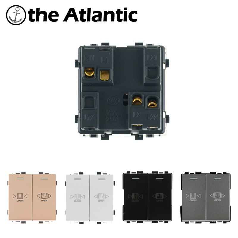 S Series- Automatic Door Electric Door Autogate Shutters Reset Switch DIY Module Free Combination Function Black White Gold Gray