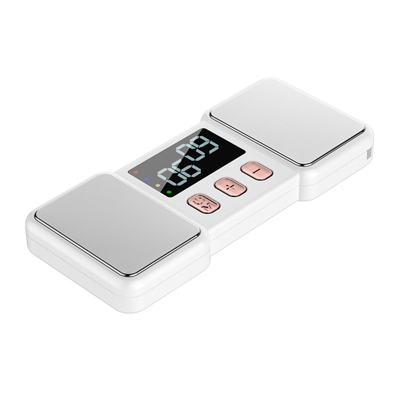 Elektrische Hand Massage Apparaat Palm Vinger Massager Magnetische Therapie Pulse Pijnbestrijding Tool Gezondheidszorg Ontspanning: WHITE