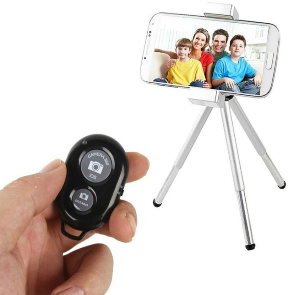 Draadloze Ontspanknop Voor Selfie Accessoire Camera Controller Adapter Foto Controle Bluetooth Remote Knop Voor Selfie