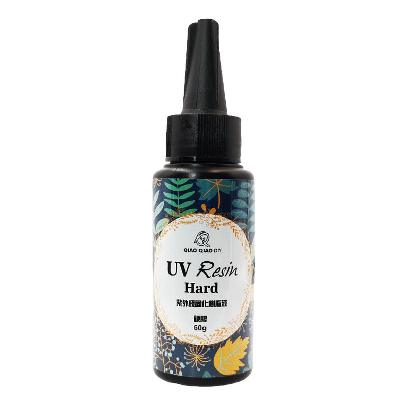 QIAOQIAO DIY hard uv resin 12 Size DIY Fast Curing UV Clear Hard Resin For Making Jewelry Handicrafts epoxy resin: J60G