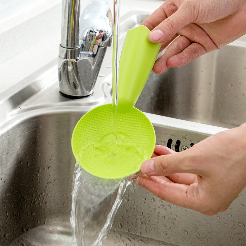 Household Rice Spoon Non-stick Smiley Face Rice Spoon Plastic Rice Cooker Rice Shovel Rice Cooker Cute Tablespoon Set