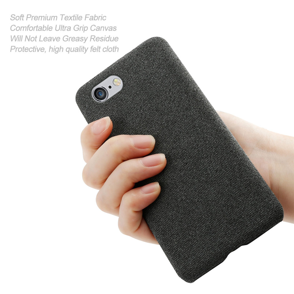 Stofcover til iphone 5s 5 se cover tyndt retro stof hårdt telefoncover til iphone  se 5 s 5g iphone 5s 4.0 " coque fundas