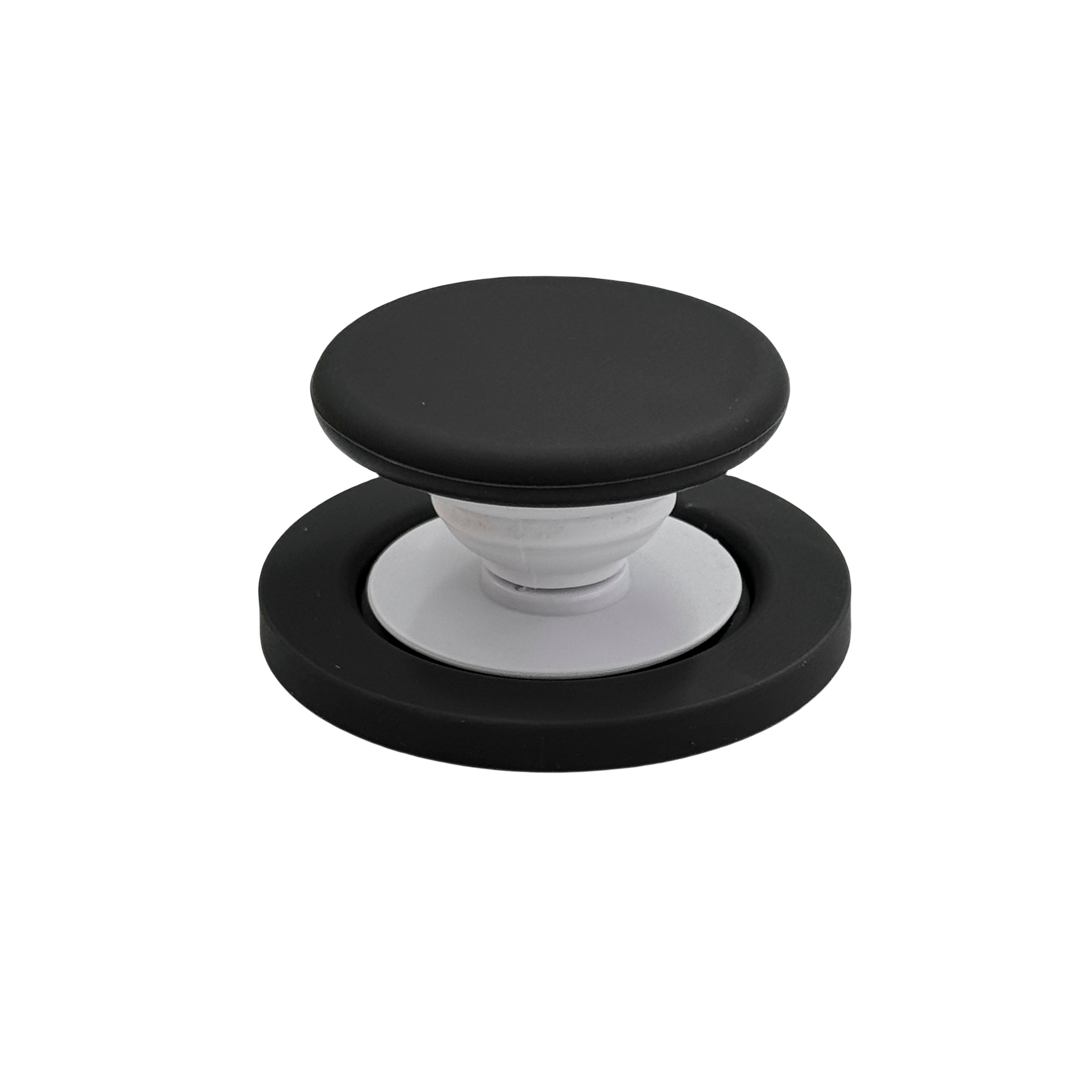 INS Macaron Pop Magnetic phone Grip Socket Holder Stand Silicone Griptok For Magsafe Accessories Air Bag Holder bracket: black