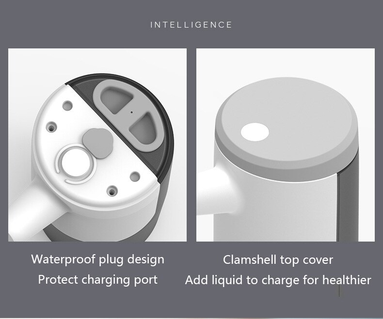Automatische Zeepdispenser Muur Gemonteerde Auto-Sensor Draadloze Douche Shampoo Dispenser Badkamer Vloeibare Zeep Container