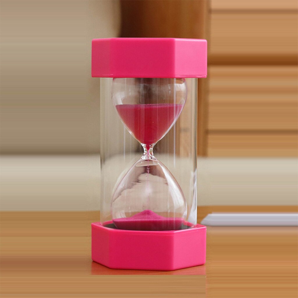 Sand Clock Timer 10/15/20/30/60 Minutes Children's Striking Hourglass Timer Desktop Decoration