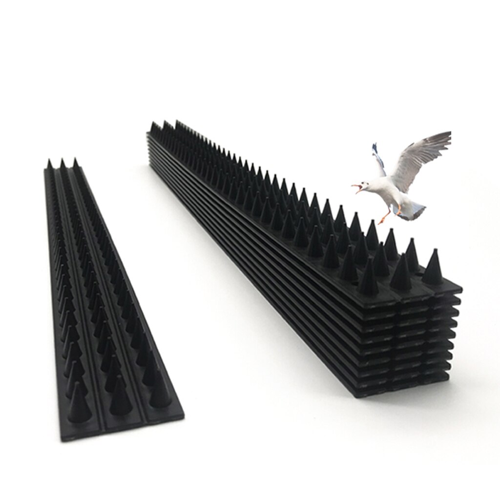 Anti klatring hegn vægspidser fugl indtrængende afskrækkende stikkelbånd sort