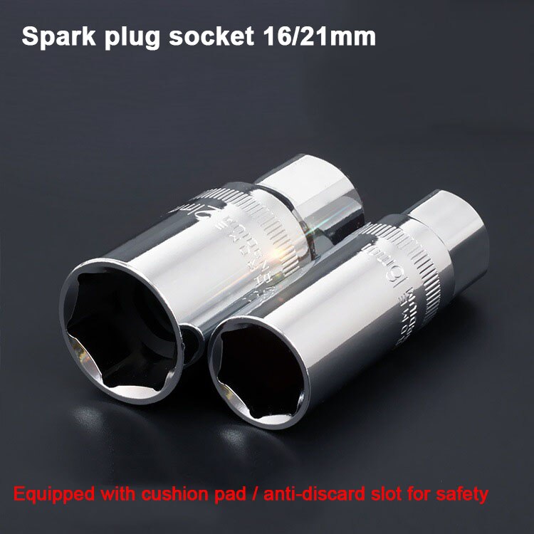 16mm 21mm bougie prise clé à douille tête outils à main universel intérieur hexagone clé Allen tête Auto réparation trop jeu de clés