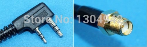 Microphone haut-parleur portable micro antenne SMA-F adaptateur pour Kenwood Baofeng Wouxun HYT PUXIING talkie-walkie UV-5R BF888S Radios