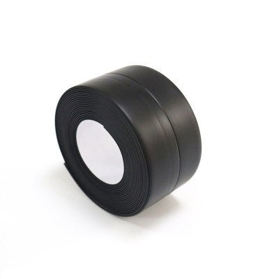 Caulk Strip Sealant Tape for Bathtub Self Adhesive Sealing Tape for Kitchen Countertop Bathroom Shower Toilet Sink Wall Corner: Black / 3.2M X 2.2CM