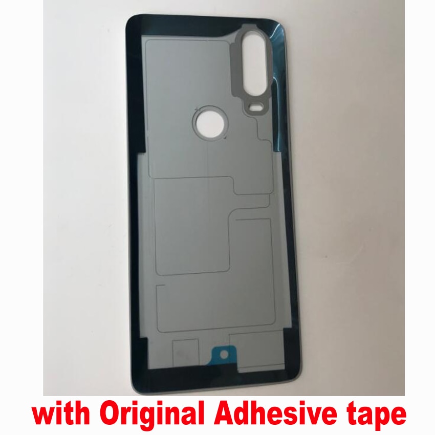 Original Best Back Battery Cover For Motorola Moto One Action XT2013 Rear Case Housing Door Lid Phone Shell with Adhesive tape