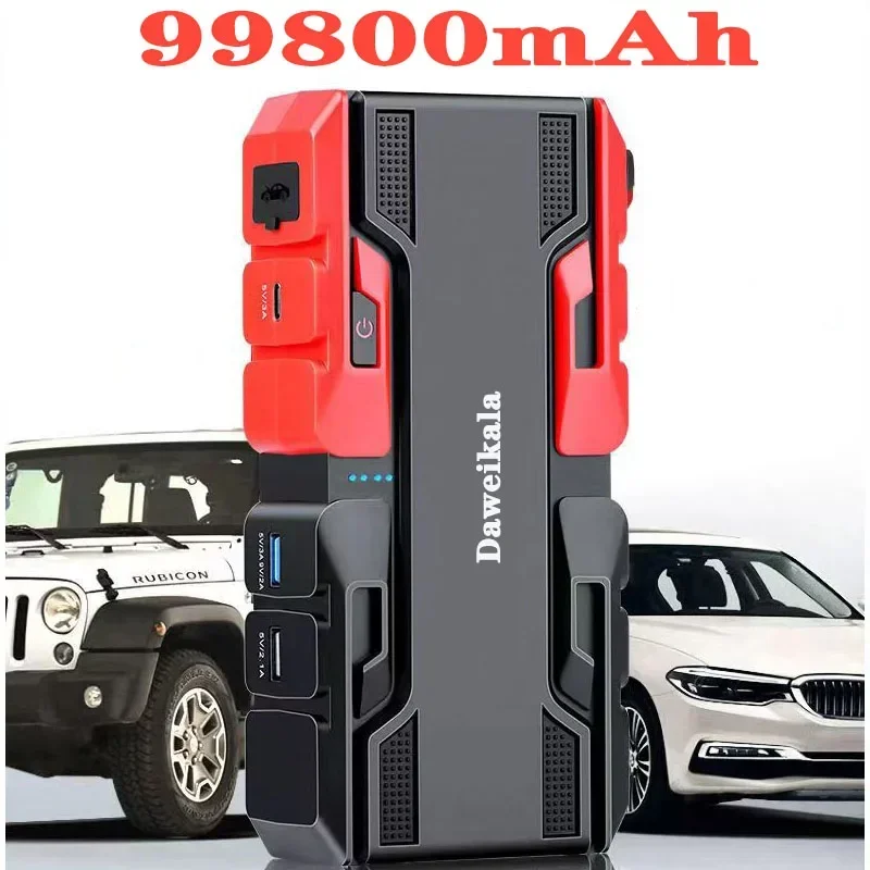 Auto Starthilfe Startgerät Batterie Power Bank 12V99800mAh Jumpstarter Auto Buster Notfall Booster Auto Ladegerät Starthilfe