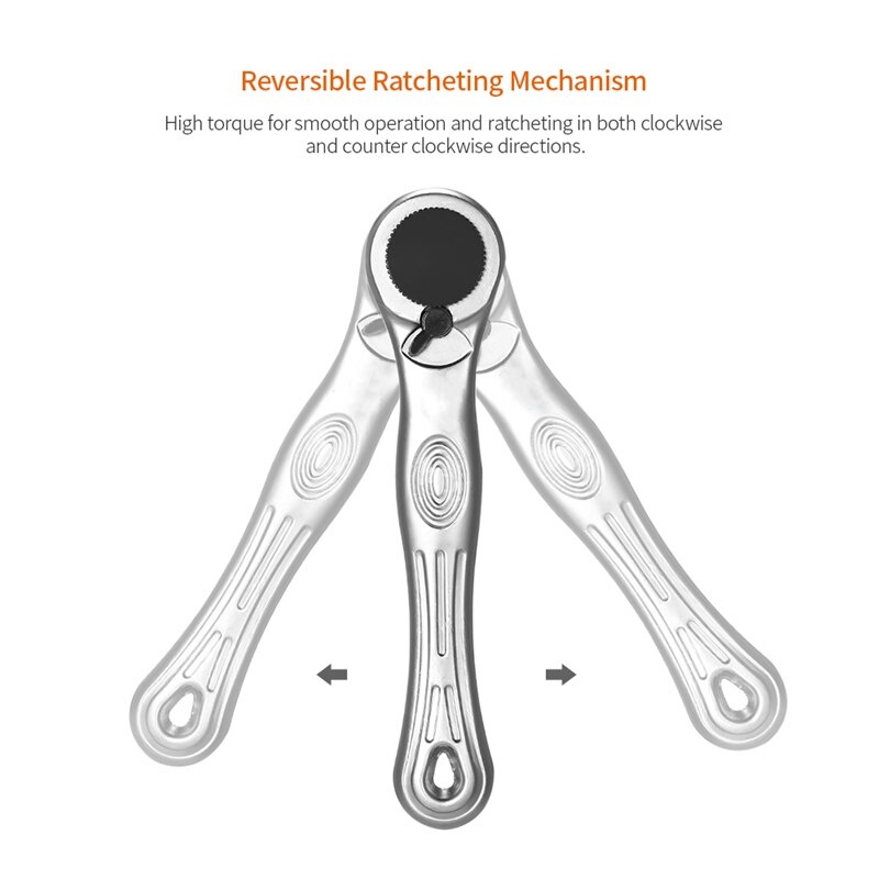 12Pcs Torx Screwdriver Set Multitul Mini Ratchet Wrench Close Quarter Ratcheting Screw Driver Bits Head Set Multi Tool