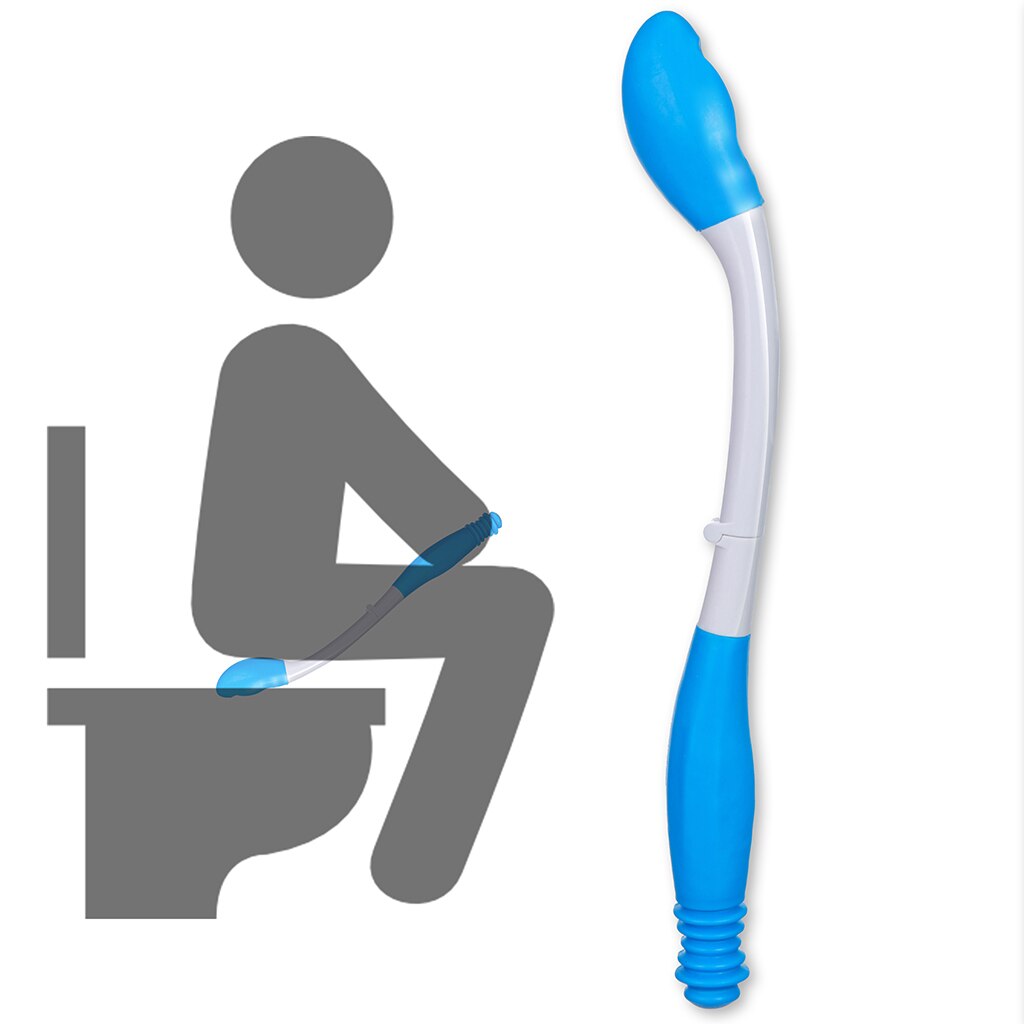 Long Reach Comfort Wipe - Self Assist Toilet Aid, Daily Living Bathroom Aid for Limited Mobility