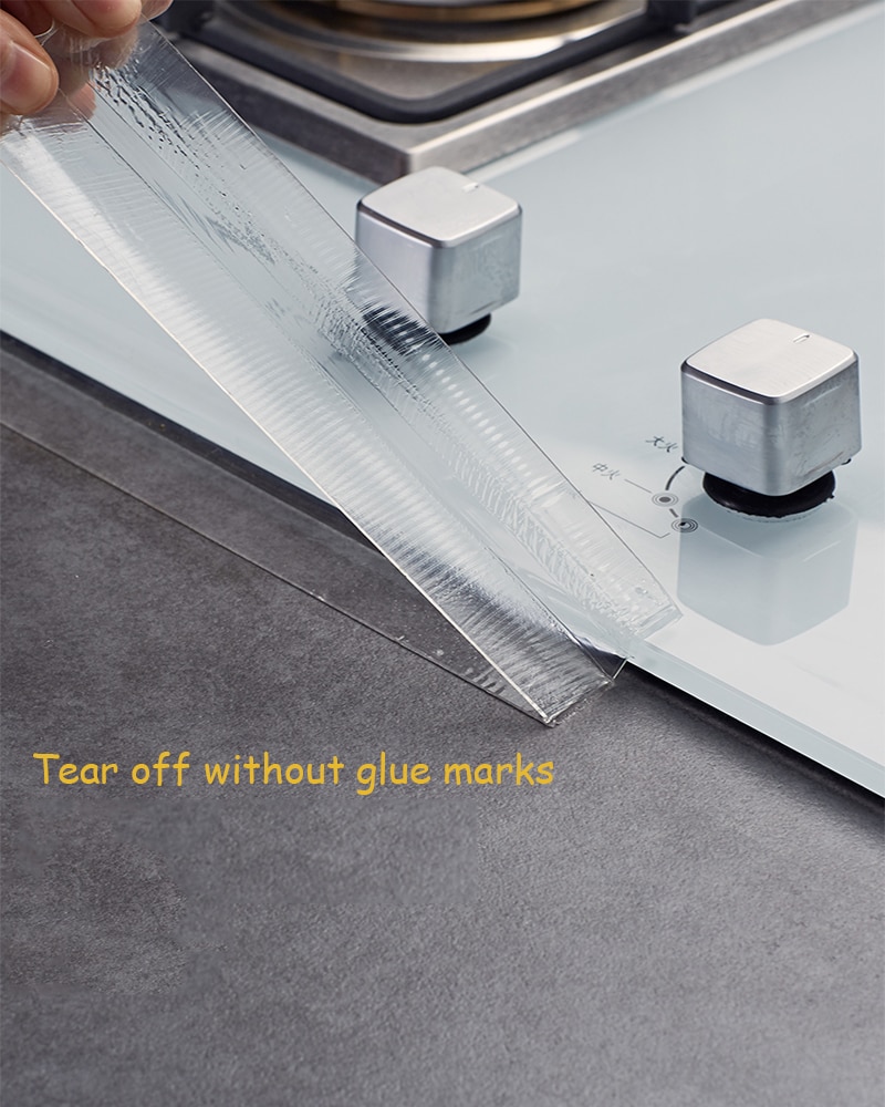 Ruban adhésif double face réutilisable, multifonction, à haute viscosité, pour cuisine et salle de bain, étanche, sans couture, moisissure, 5/3/2/1M