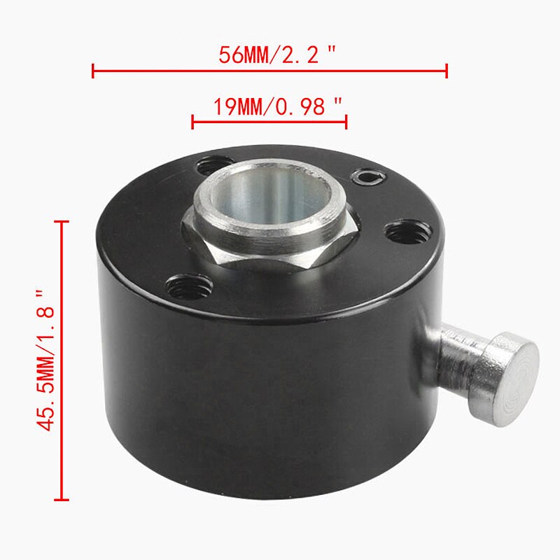 Car Quick Release Modified Steering Wheel 360-Degree Quick Disassembly 3/4 Axis Steering Wheel Quick Release