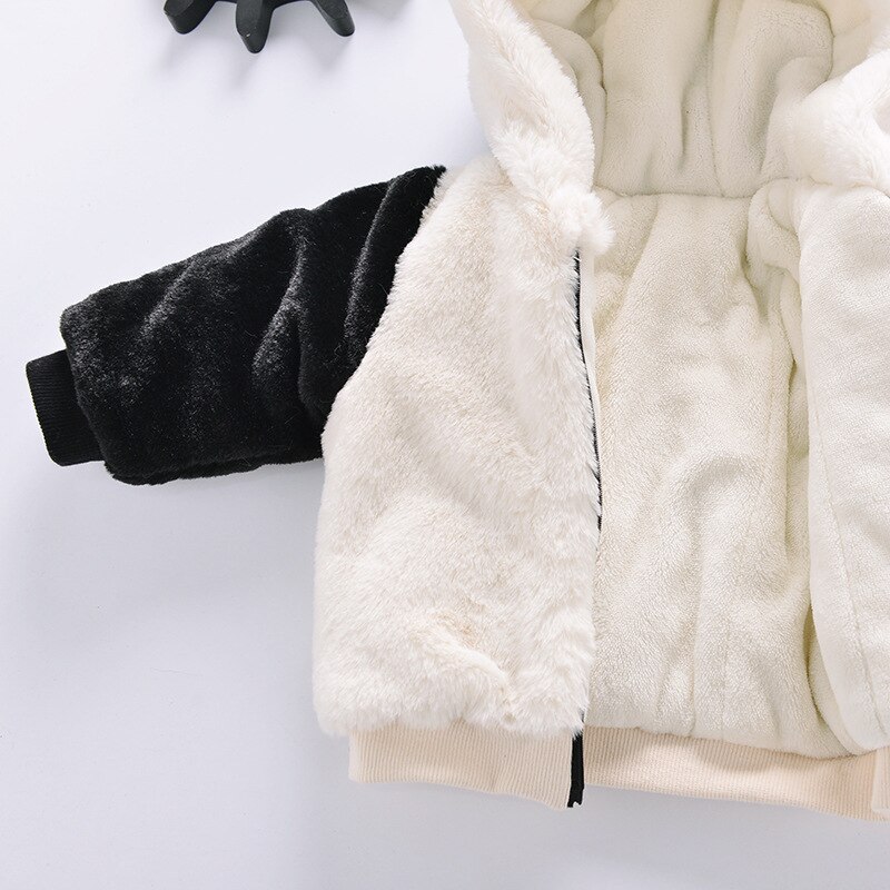 Nova Jaqueta de Inverno Do Bebê Meninas e Meninos de Lã Outono Inverno Casaco Bebê Outwear 9BB013