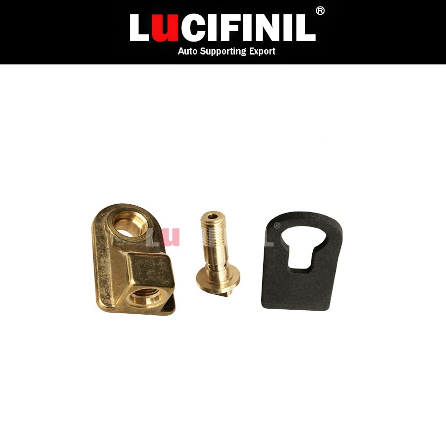 LuCIFINIL 5Sets Air Valve Air Nozzle Seat Kit For A8 D3 Bentley Phaeton Air Suspension Strut Repair Kit 4E0616040AF 3W0616040