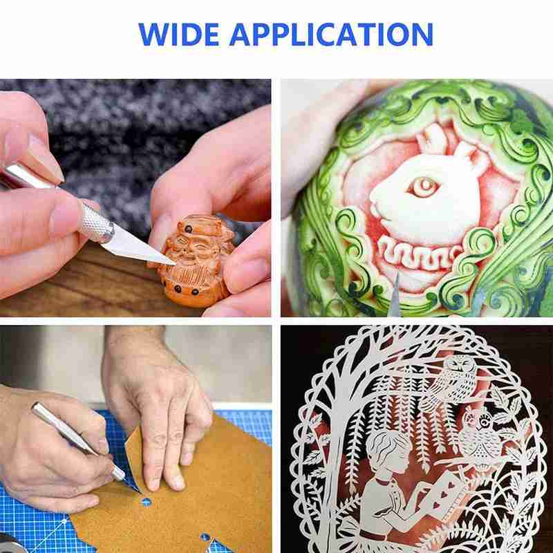 Carving Knife Multi-function Carving Tool Set For Woodworking Manual R8U1