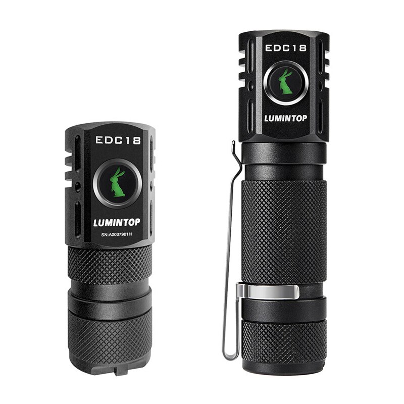 DIY Spare 18350 Body Tube for LUMINTOP EDC18 LED Flashlight,18650 Battery Tube Flashlight Torch Lantern Accessory