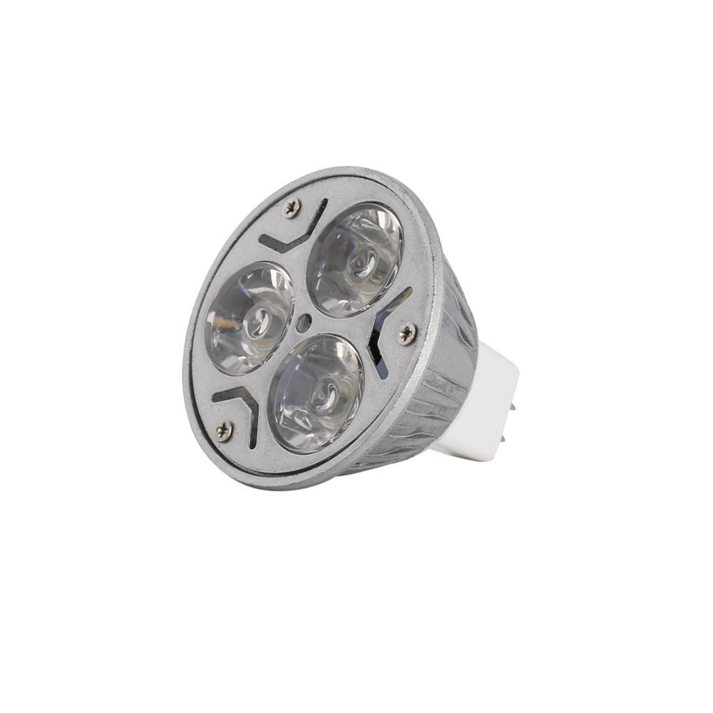 3w mr16 led-lamper spotpærer dæmpbare lamper  dc 12v lamper bombillas lys til boligindretning erstatter 30w halogenlamper
