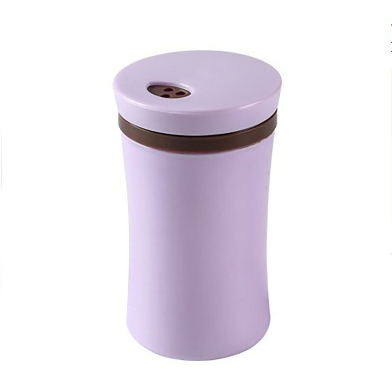 1pc tandstikker holder beholder hvede halm husholdnings bord tandstikker opbevaringsboks tandstikker dispenser hjemme orange tilbehør: Lilla