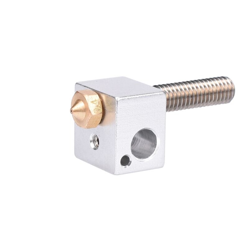 3D Printer Aluminium Heat Block alle metalen verwarming blok 3D V5 J-head hotend MK7 MK8 Extruder 16mm x 16mm x 12mm 3d-printer deel