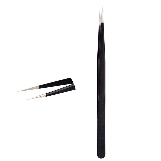 Gekleurde Wimper Pincet Voor Extensions Professionele Rvs Lash Pincet Set Make-Up Tool Wimper Extension Supplies