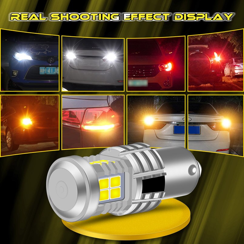 2 kpl canbus 2400lm t20 w21w wy21w 7440 1156 ba15s p21w bau 15s py21w 1157 bay 15d 3157 7443 led suuntavilkut 3030 3020 smd