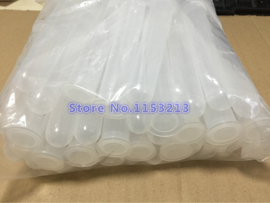 Plastic Centrifuge Buizen Met Duidelijke Schaal 20ml Bodem Tip Reageerbuis Met Druk Cover Sample EP Buis 50pcs /pk