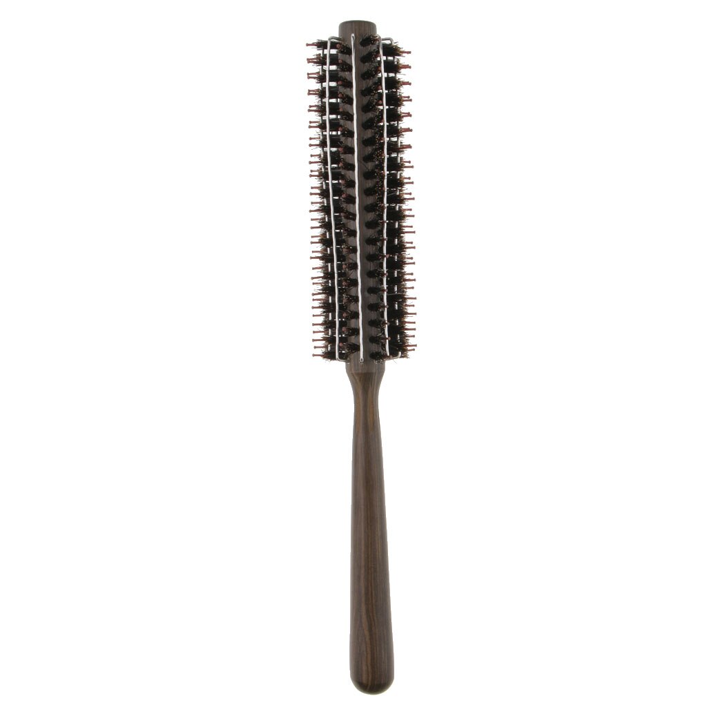 Rollo cepillo redondo Peine del pelo ondulado rizado de cuidar el estilo de belleza pelo cepillo