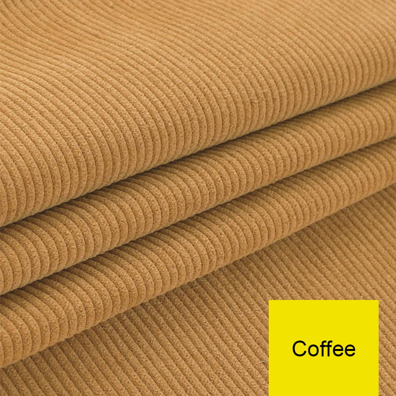 Tela de pana de costilla rosa, Color sólido para coser camisas, Sudadera con capucha, ropa, chaquetas de pana acolchadas, pantalones, sofás, telas de terciopelo: 6 yardas / Borgoña