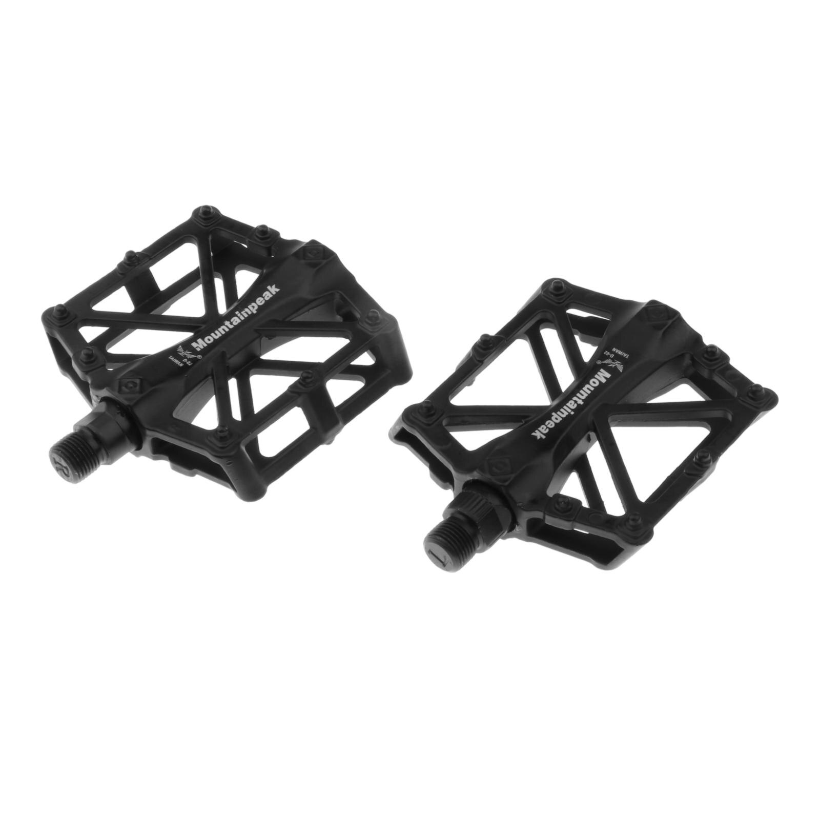 Non-Slip Mountain Bike Pedals,Ultra Strong Wide Flat Platform 9/16" Sealed Bearings for Road BMX MTB Bike