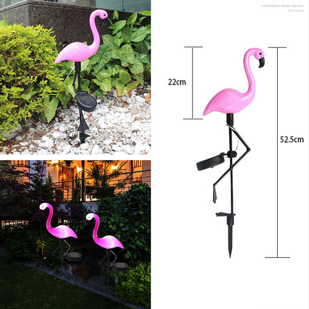LED Solar Tuin Licht Gesimuleerde Flamingo Gazon Lamp Waterdicht Solar Led Verlichting Outdoor Voor Tuin Decoratie Verlichting