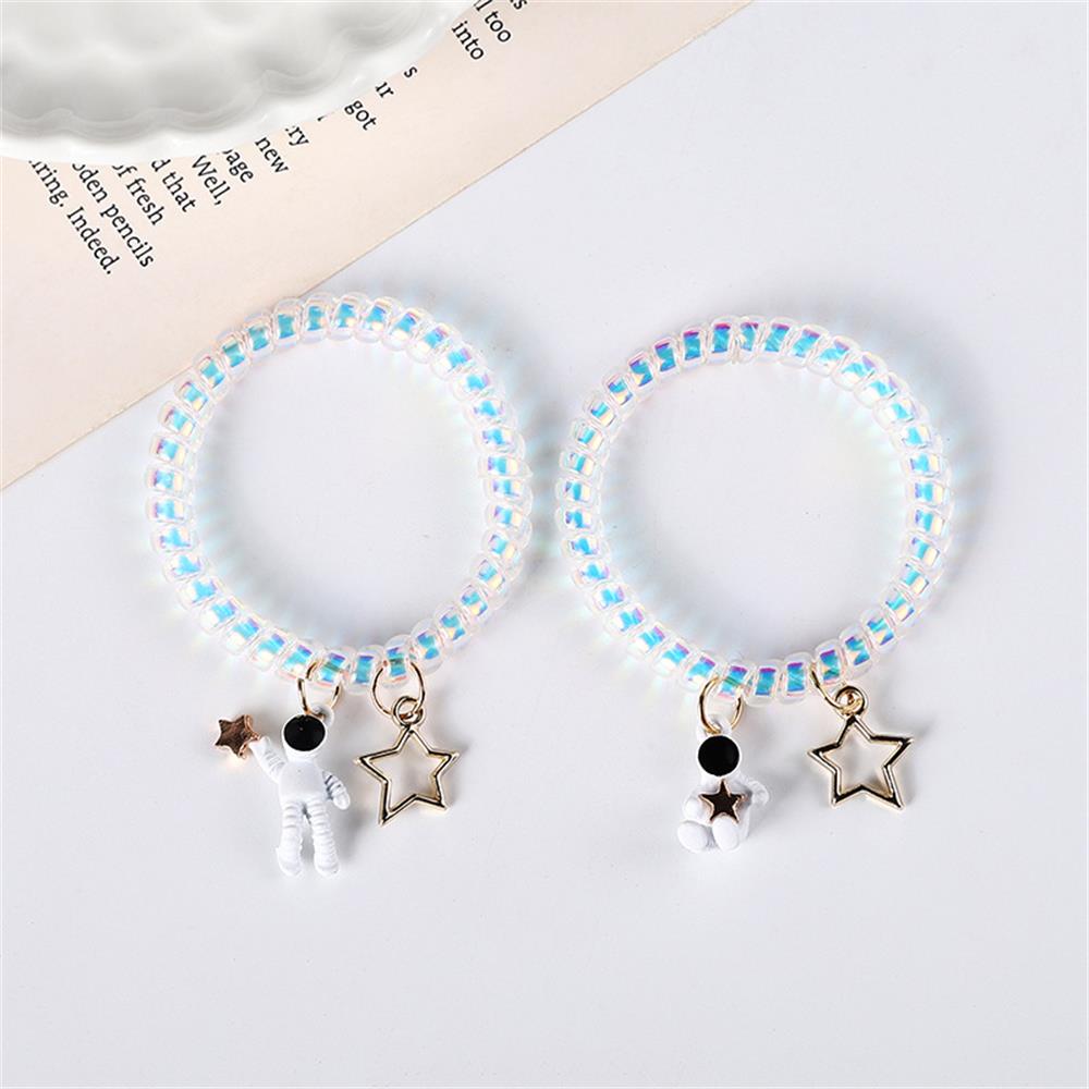 Magnet Paar Armband Trendy Stern Astronaut Armband Charme Attraktive valentinstag für Frauen Männer 2 teile/satz: Style D
