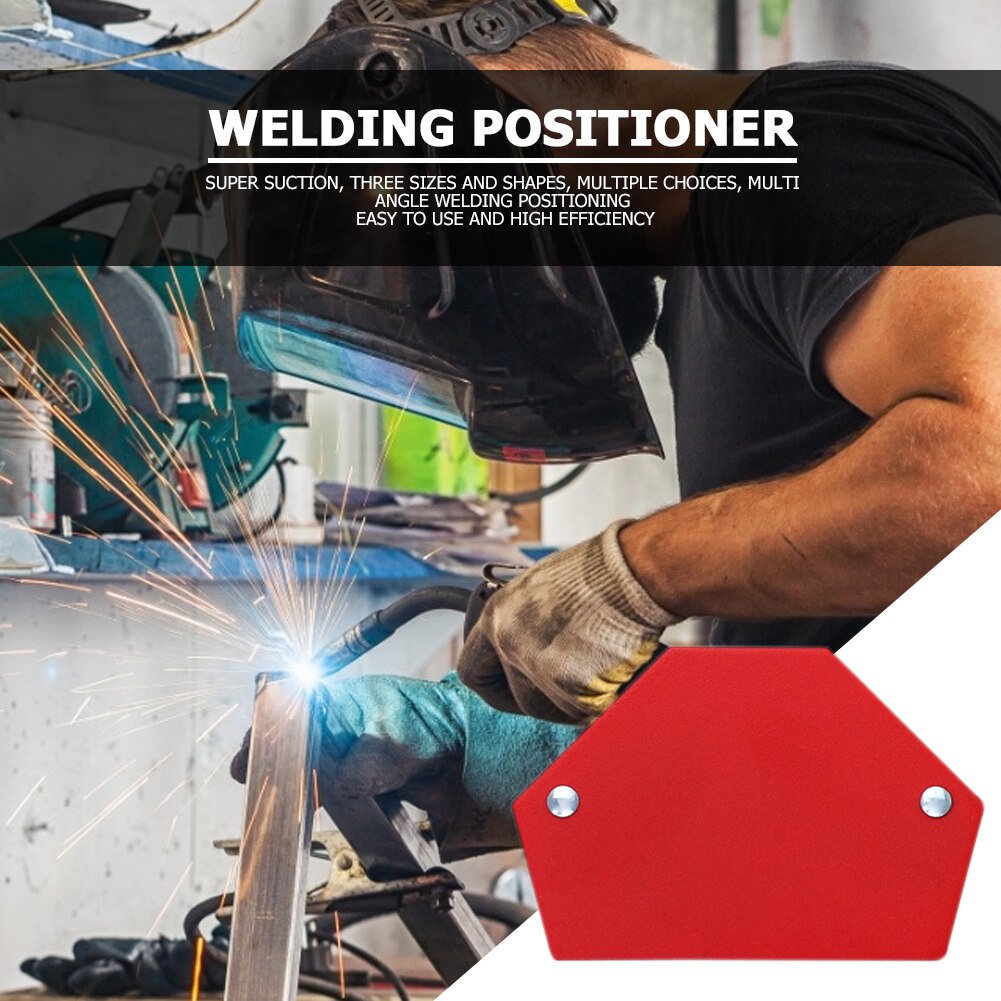 6pcs Triangular Magnetic Welding Positioner Set 30/45/60/75/90/120/135 Degrees Angles Soldering Locator Magnet Welding Holder