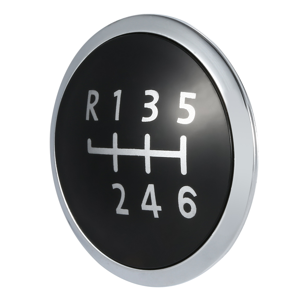 Kkmoon 5- växlad växelknopp märke emblem lock knopp lock byte för vw  t5 transporter 2003