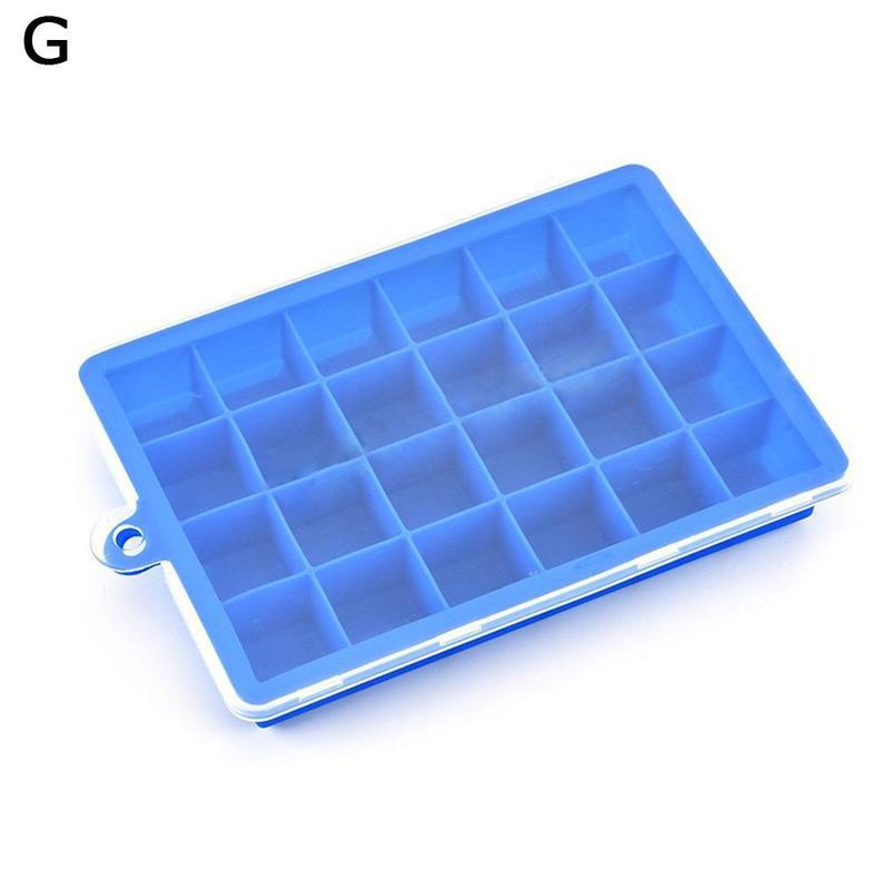 15/24 rooster ijsblokjes siliconen mal ijsblokjesvorm ijs fruitcocktail ijsdrankje ijsblokjesmaker diy ijsblokjes klein  w7 r 3: Blauw 2