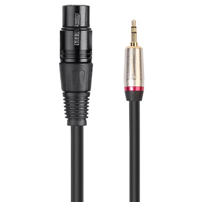 0.3M 3.5Mm Stereo Trs Male To Xlr 3Pin Female o Ca... - Grandado 0.3M 3.5Mm Stereo Trs Male To Xlr 3Pin Female o Ca... - Grandado