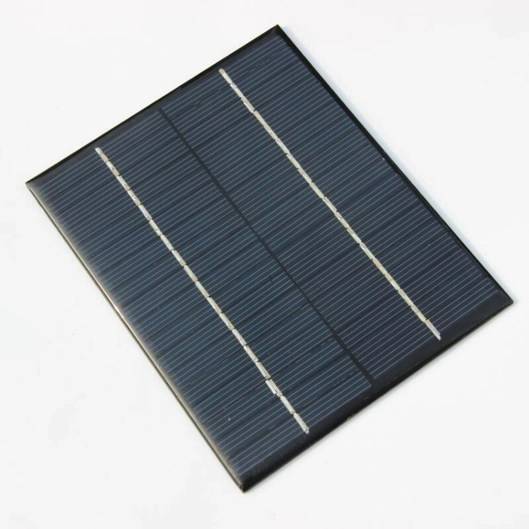 Billigere epoxy solcellemodul 2w 18v polykrystallinsk solpanel til 12v batterioplader diy system uddannelse 136*110mm